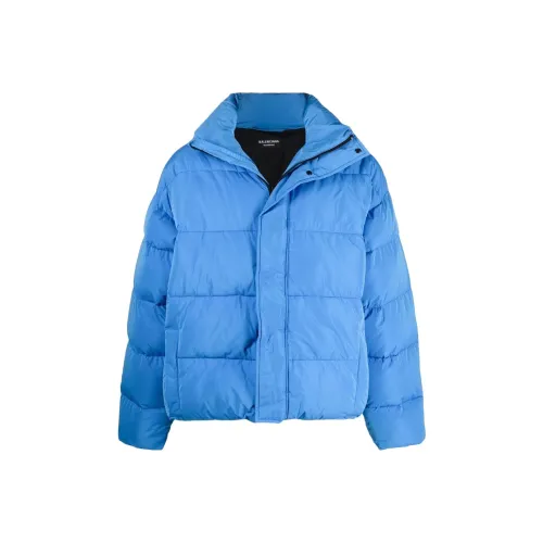 Balenciaga SS22 Пуховик Свободный крой Мужской Синий