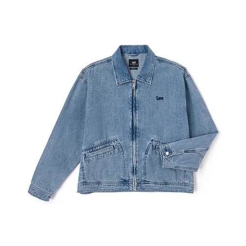 Мужская джинсовая куртка Lee co-branded, светло-синяя