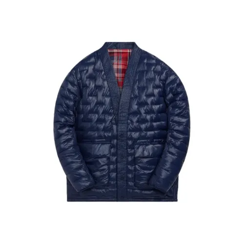 KITH Collaboration Синий Мужской Пуховик
