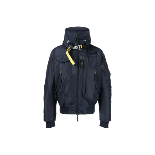 PARAJUMPERS Темно-синие мужские куртки