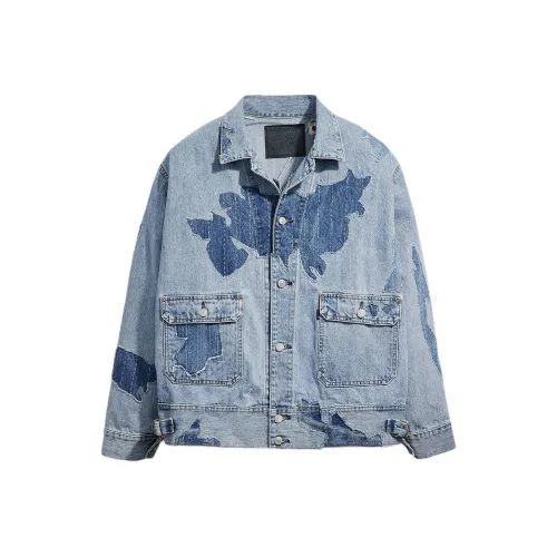 Levi's Denim Куртка Мужская Светло-Синяя