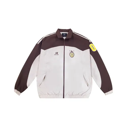 FDR Куртки Пальто Унисекс Абрикос Кофейный