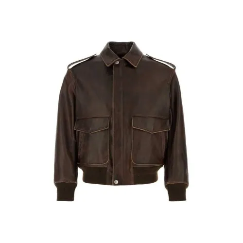 BALLY FW23 Куртки и Пальто Мужской Умбра