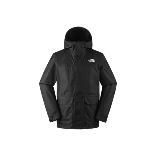 THE NORTH FACE City Outdoor Collection Поход Водонепроницаемый Ветрозащитный And Дышащий Ветровка Мужской Черный