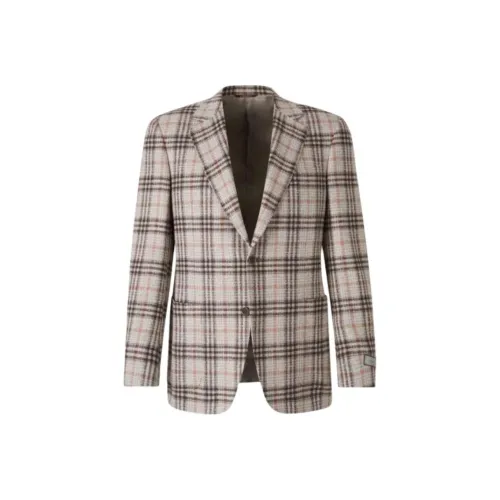 Canali Бизнес-костюм мужской коричневый