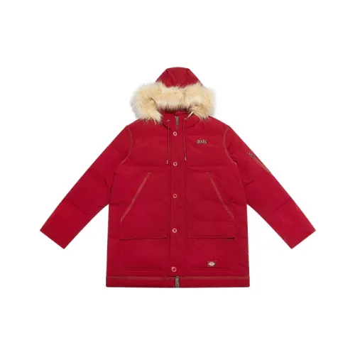 Dickies Пуховик Мужской Кирпично-Красный