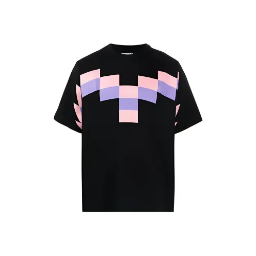 Marcelo Burlon Мужские черные T-рубашки