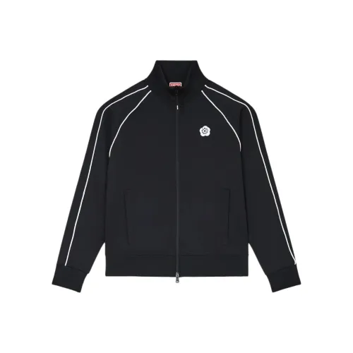 KENZO Мужские черные куртки
