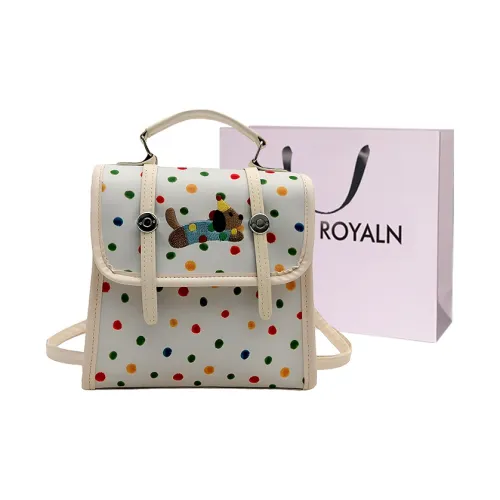 LOUIS ROYALN ПУ (полиуретан) Рюкзак Унисекс Белый