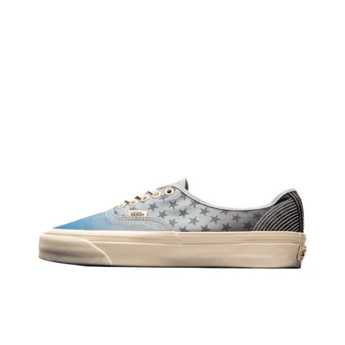 Vans Authentic 44 Скейтборд Кроссовки Низкие Топ Серый/Синий Мужской