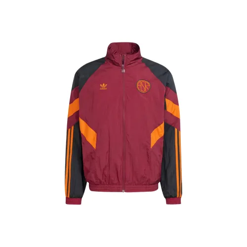 Adidas Originals TRACK TOP FW24 Куртка Мужская Красная Черная