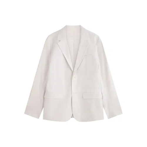 CALVIN KLEIN Бизнес-костюм мужской агат белого цвета