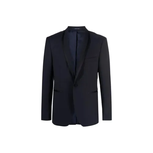 Tagliatore Бизнес-костюм Пальто Мужской Синий