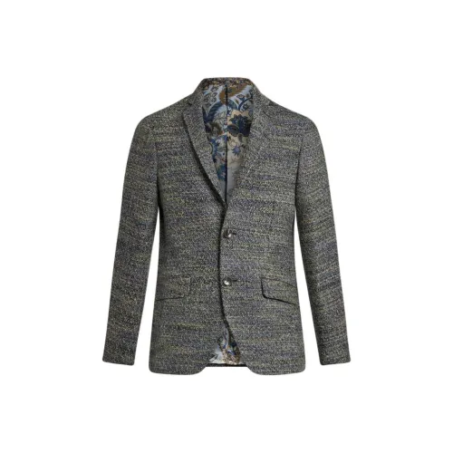 ETRO Серый Мужской Деловой Костюм