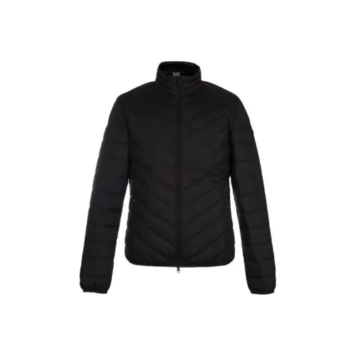 EMPORIO ARMANI EA7 Down Jacket Men's Black