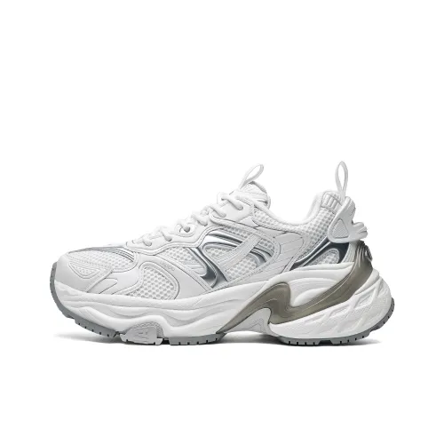KAPPA Wind Chaser 2 Low Top Классические Белые/Серебряные Унисекс