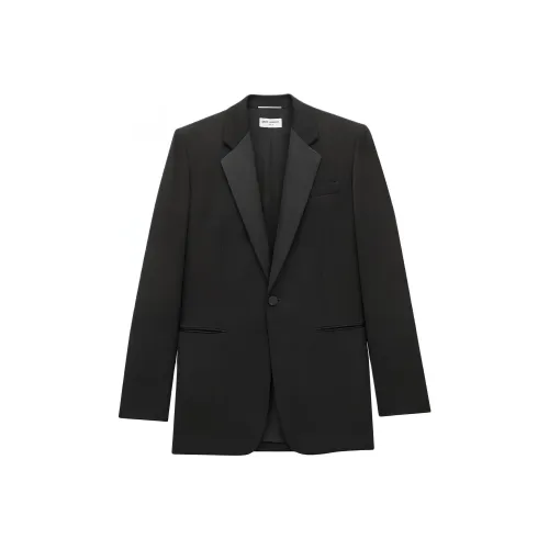 SAINT LAURENT Бизнес-костюм мужской черный