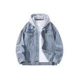 Синий деним (с капюшоном)