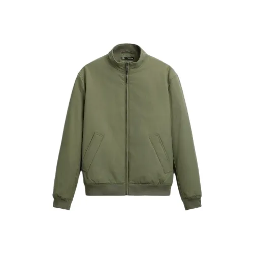 ZARA Куртки и Пальто Мужской Хаки