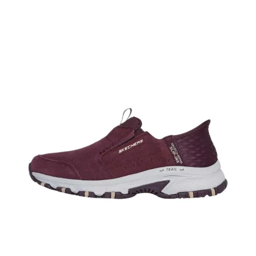 Skechers Hillcrest Низкий Топ Уличная Обувь Женская Bern Красный