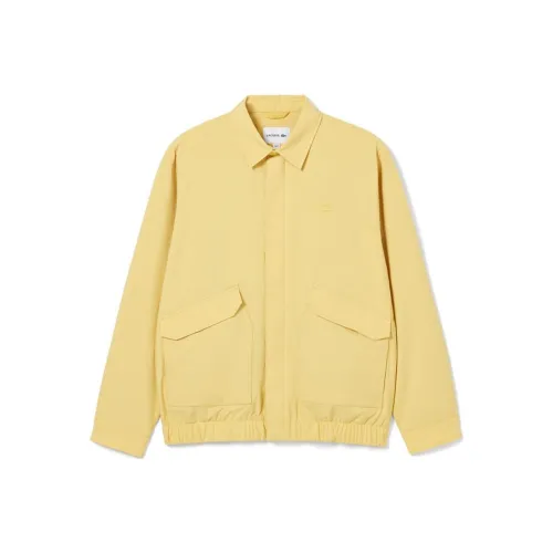 Куртки и пальто LACOSTE Collaboration Мужские Желтые