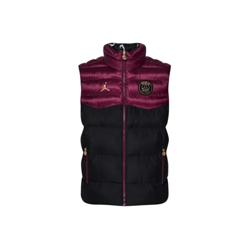 Джордан Черный Мужской Жилеты