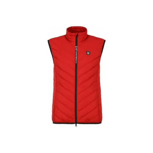 EMPORIO ARMANI EA7 FW22 Жилет Мужской Красный
