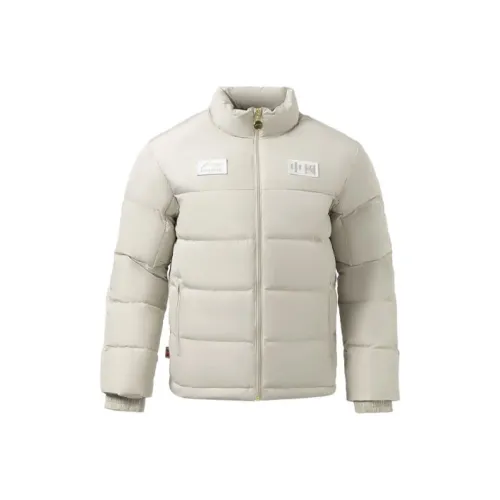 Пуховик Down Jacket Зимний Мужской Белый