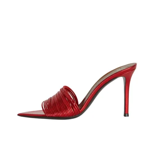 Giuseppe Zanotti GZ Слипоны 9 см Женские Красные