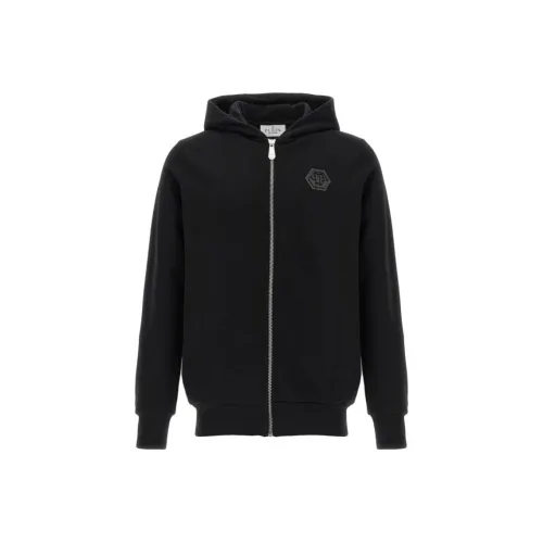 PHILIPP PLEIN Мужские черные куртки