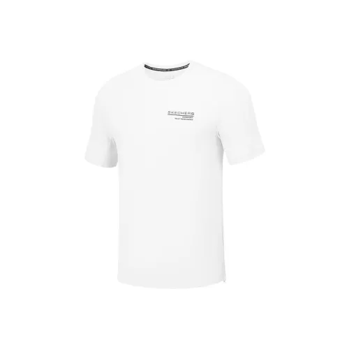 Skechers T-Shirt Мужской Bright White