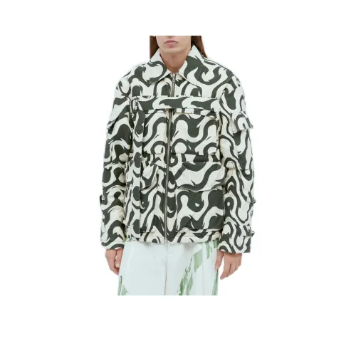 DRIES VAN NOTEN Куртки и Пальто Мужской Зеленый