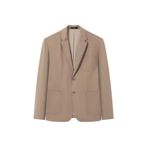 SEVEN Деловой костюм мужской CAMEL