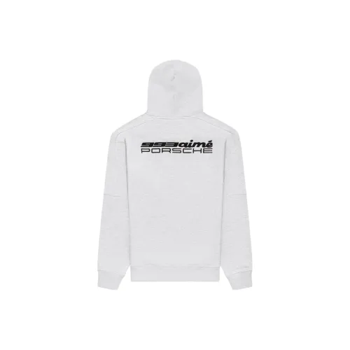 AIME LEON DORE Porsche Collaboration Серый Мужской Свитшот