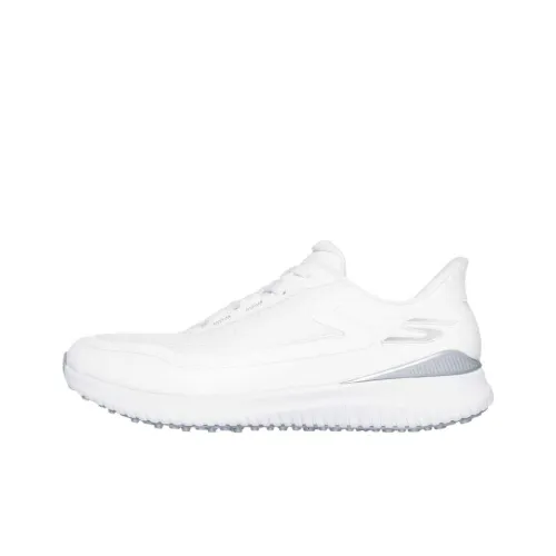 Skechers Go Golf Collection Низкие Топы Обувь для гольфа Женская Белая Серебряная