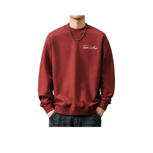 GUISE Толстовка Унисекс Кирпично-красный