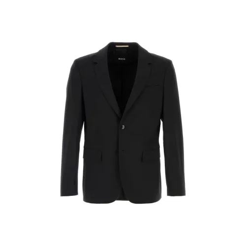 Hugo Boss Черные Мужские Деловые Костюмы