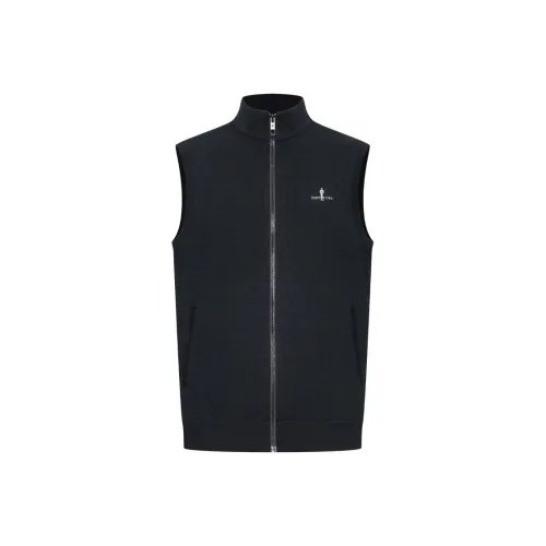 Biyin Leufen Черные Мужские Жилеты