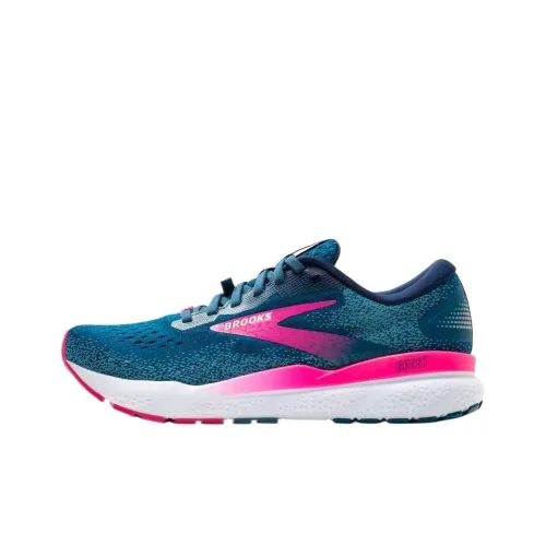 Brooks Ghost 16 Low Топ Беговые кроссовки Женские Moroccan Синий