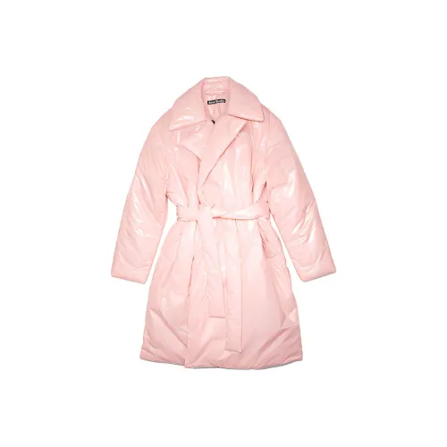 Acne Studios FW21 Хлопковый пуховик Унисекс Розовый