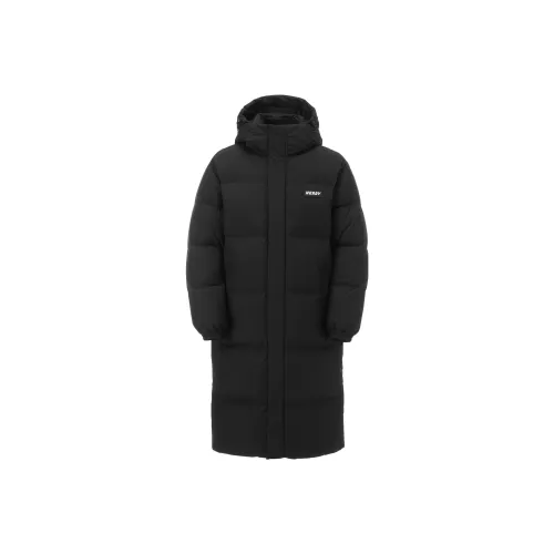 NERDY Пуховик Зимний Унисекс Черный