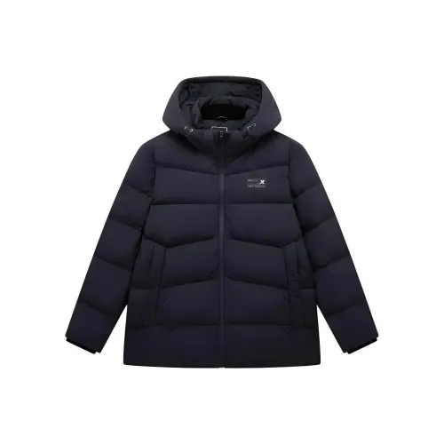 XTEP ZONGXUNXILIE Пуховик Мужской Глубокий Черный