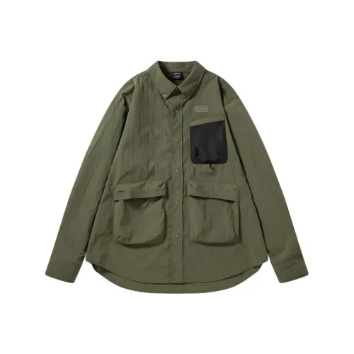 OUTDOOR PRODUCTS Куртки и пальто Мужской Оливково-зеленый