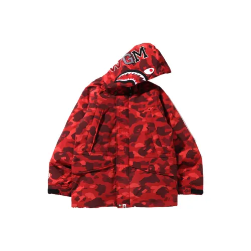 A BATHING APE Shark Series Пуховик Мужской