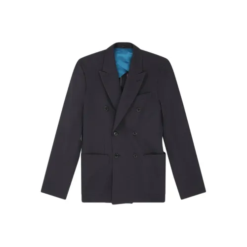 Paul Smith FW24 Бизнес-костюм Мужской Темно-синий