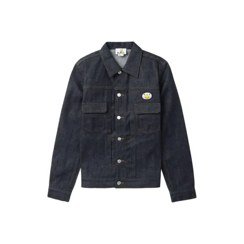 A.P.C x POKEMON SS24 Denim Jacket Men's Indigo