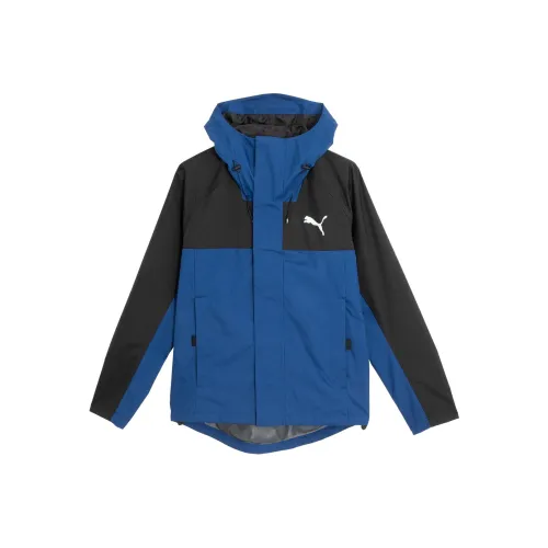 PUMA Поход Водонепроницаемый и Ветрозащитный Ветровка Мужской Темно-синий