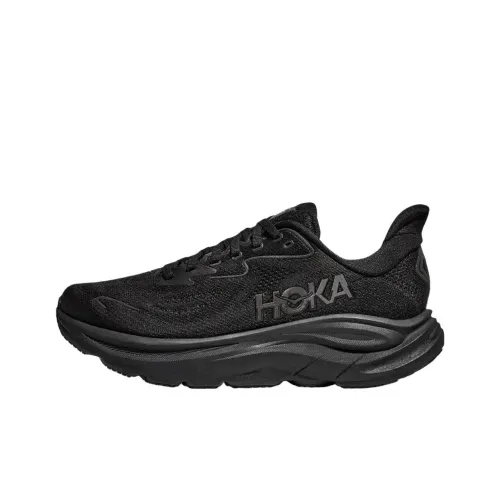 HOKA ONE ONE Slip-resistant Abrasion-resistant Low Top Casual Running Shoes Unisex Black HOKA ONE ONE Противоскользящий устойчивый к истиранию низкий топ повседневная обувь для бега унисекс черный