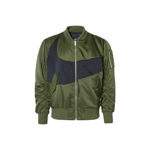 Nike Пуховик Зимний Мужской Оливково-зеленый