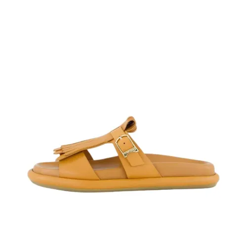 Santoni Шлепанцы Женские Светло-Коричневый